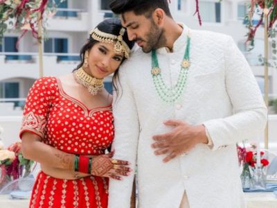 Indian Wedding Reception Pinterest Image 0